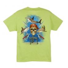 guy-harvey-camiseta-de-manga-curta-pirate-shark