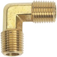 Moeller Universal Brass Elbow Male/Male Fuel Connector