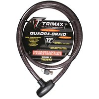 Trimax locks Quadra-Braid Lock