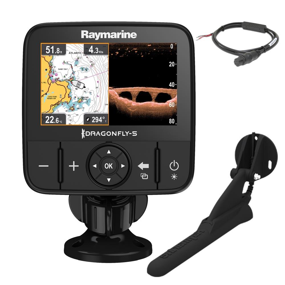 Raymarine Dragonfly 5 PRO CHIRP With Transducer