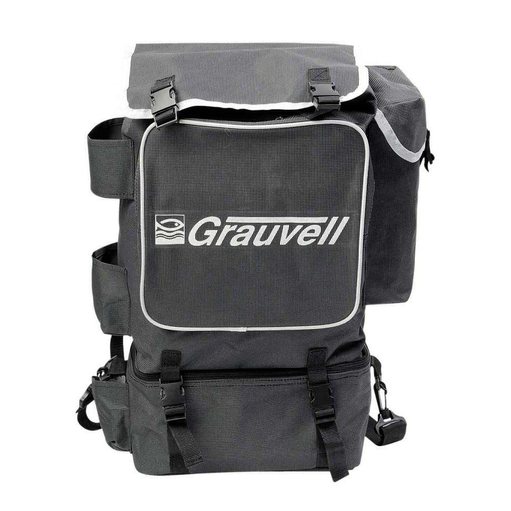 GRAUVELL Fishing Ruck Sack Trip 60 Includes Separated Cooler Bag 