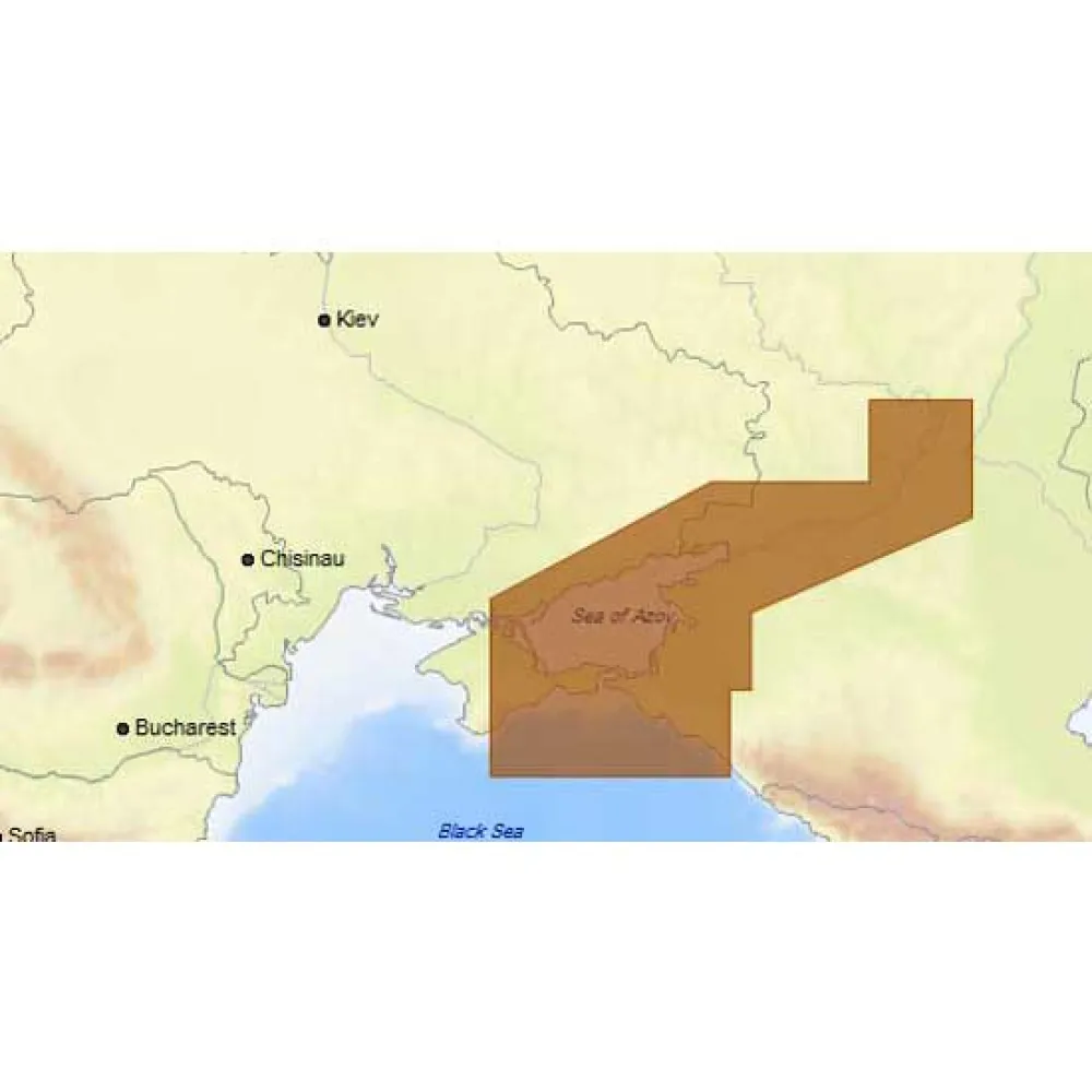 Cartographie C-map 4d Max+ Wide Volgo Don And Azov Sea 