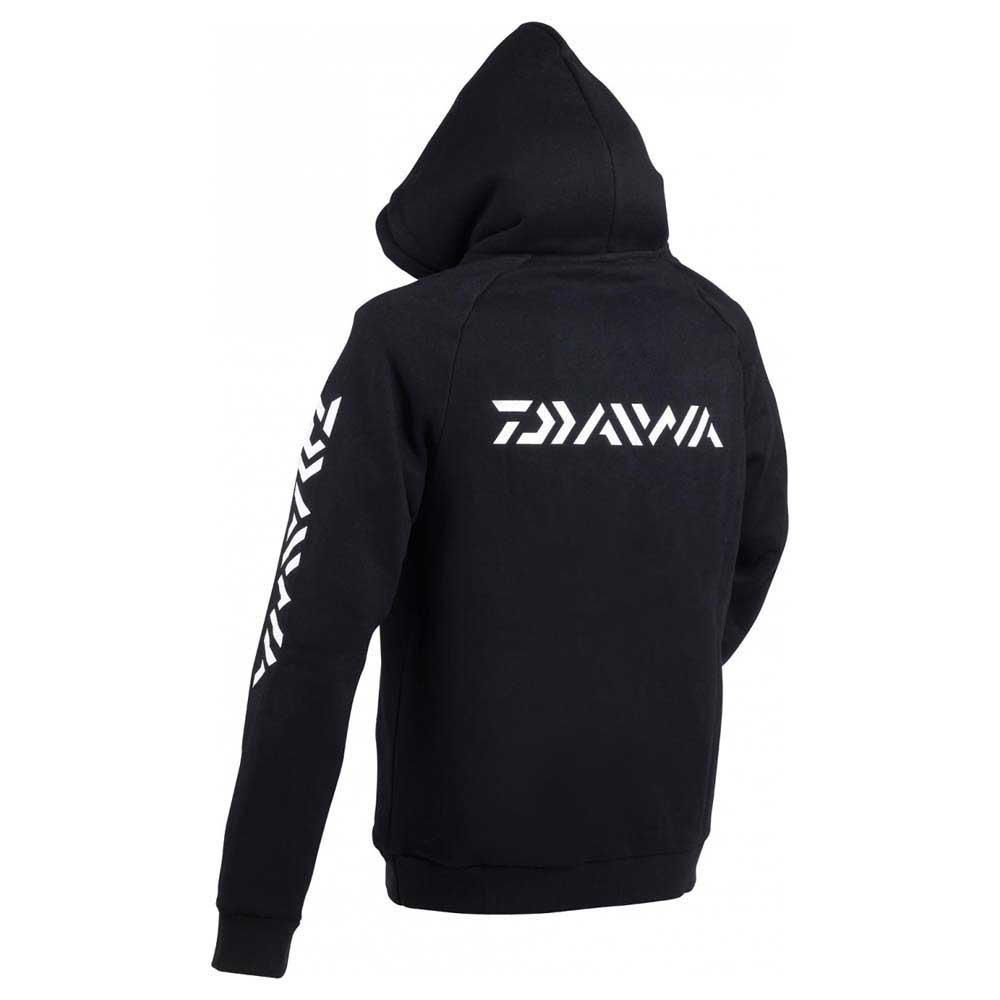 Daiwa Sweat Jacket D-Vec Hoodie Black Sweatshirt Sweater Clothing Hooded Jacket 