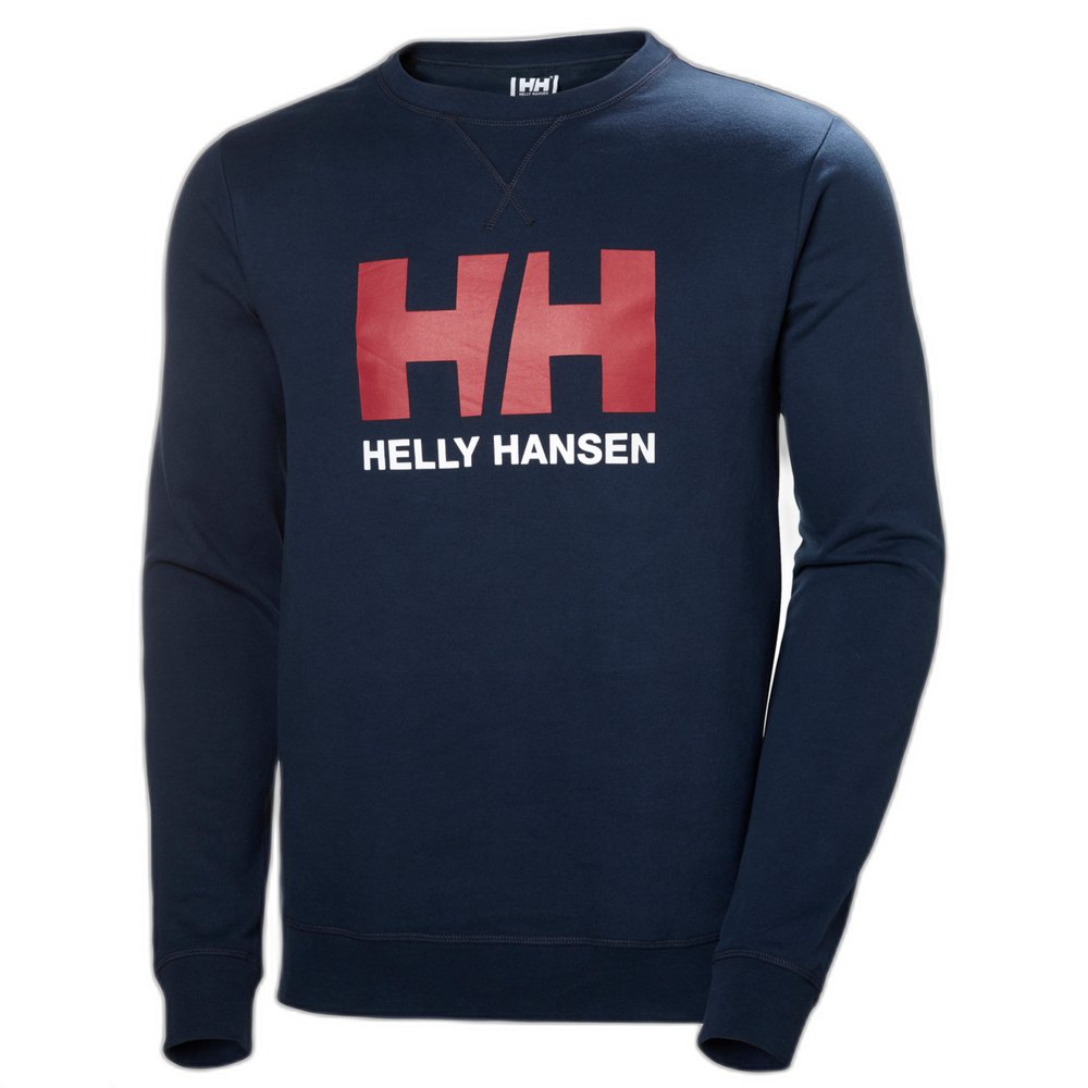 Helly hansen Logo Crew Sweatshirt Blue. helly hansen sweatshirt. 