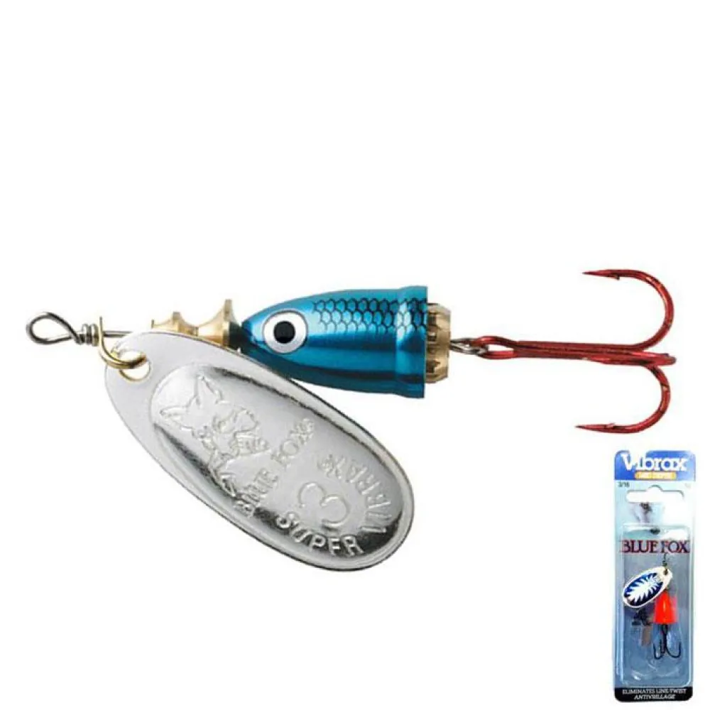 Leurres Blue-fox Vibrax Shad N3 8 Gr 