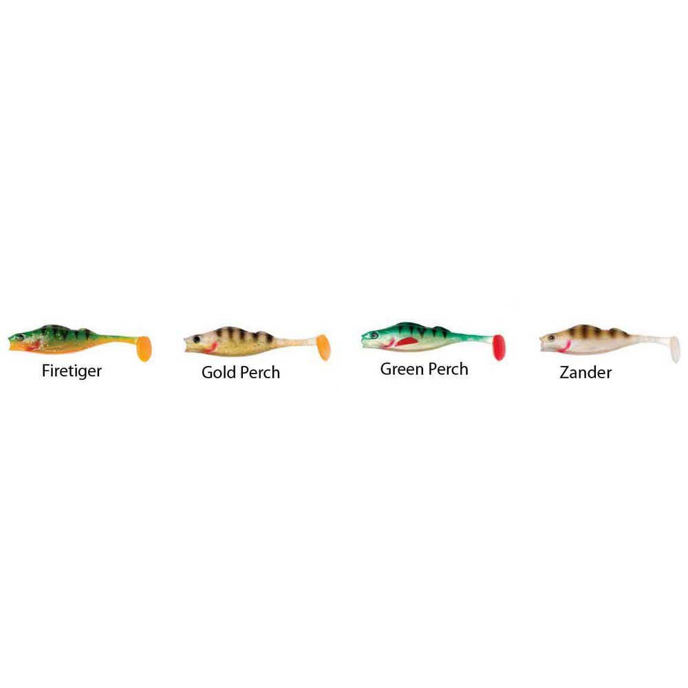 Berkley Pulse Realistic Perch 4pc Lure Pack Free Delivery All Sizes *New*