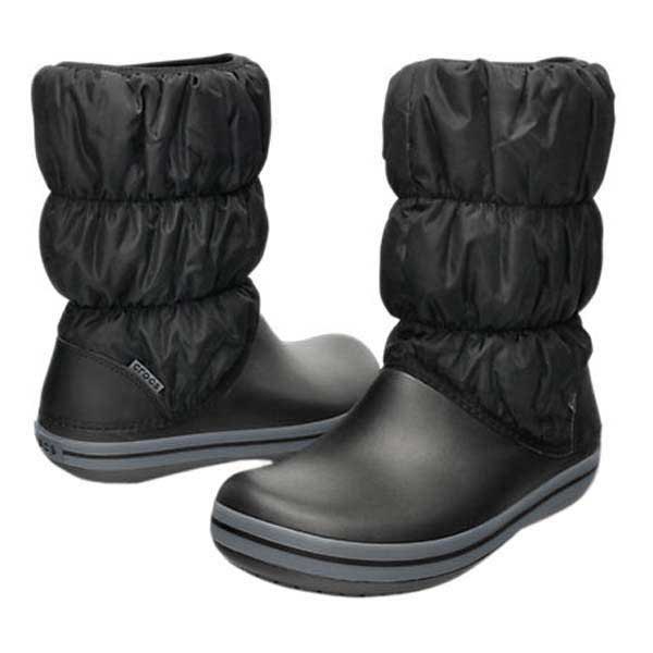 Crocs Winter Puff Boot Черный, Waveinn 