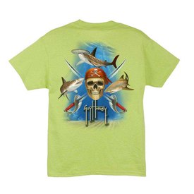 Guy harvey Camiseta de manga corta Pirate Shark