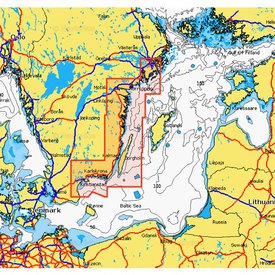 Navionics Navionics+ Small Southeast Of Sweden Karte
