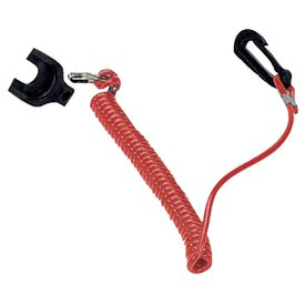 Nuova rade Kill Switch Key With Coil Lanyard For OMC Motor