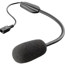 Interphone cellularline Mikrofon Med Jack För Hjälmar Flat