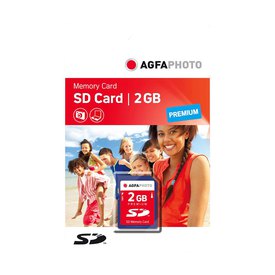 Agfa Carte Mémoire SD 2GB 133x Premium