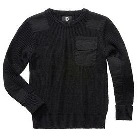 Brandit Sweater Girocollo BW