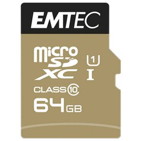 Emtec Micro SD 64GB Elite Gold Memory Card