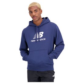 New balance Sudadera Con Capucha Essentials Stacked Logo French Terry
