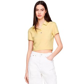 Tommy jeans Crp Essential Rib Short Sleeve Polo