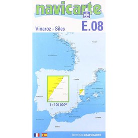 Navicarte E08 R-12 Vinaros-Siles Marine Charts
