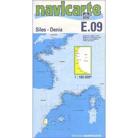 Navicarte E09 R-12 Zeekaarten Siles-Denia