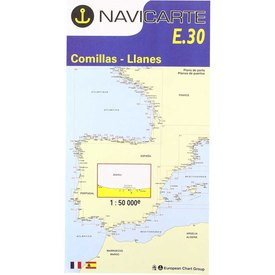 Navicarte E30 R-12 Comillas-Llanes Marine Charts