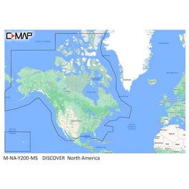 C-map North America Karte