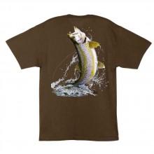 al-agnew-trout-on-a-fly-kurzarmeliges-t-shirt