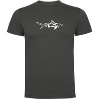 Kruskis Camiseta De Manga Curta Shark Tribal