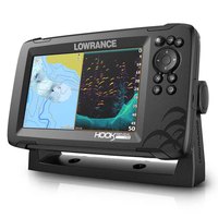 Lowrance Hook Reveal 7 50/200 HDI ROW 带传感器和世界底图