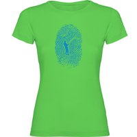 kruskis-angler-fingerprint-kurzarmeliges-t-shirt