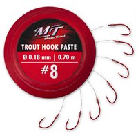 Magic trout Trout Paste Tied Leader 70 cm