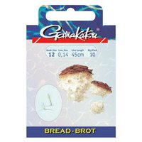 gamakatsu-booklet-bread-2210g-tied-hook-0.160-mm-75-cm