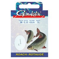 gamakatsu-booklet-roach-1050n-gebunden-haken-0.100-mm-45-cm