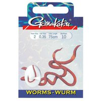 gamakatsu-booklet-worm-5260r-tied-hook-0.220-mm