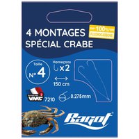 ragot-crab-tied-hook-0.275-mm-150-cm