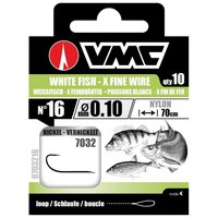 vmc-anzuelo-montado-white-fishxfine-wire-70-cm
