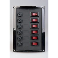 talamex-switch-panel-6-fuses-black