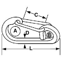 talamex-karbinhake-oval-med-oga-10-enheter