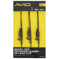 Avid carp Ready Pin Down QC Lead Clip Vorfachschnüre