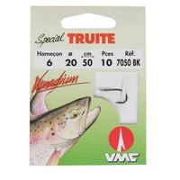 ragot-special-trout-7050bk-tied-hook-0.5-m-0.160-mm