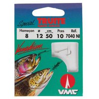 ragot-special-trout-natural-bait-7040ni-gebundene-haken-0.5-m-0.140-mm