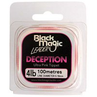 black-magic-decepction-ultra-pink-tippet-100-m-fluorkohlenstoff