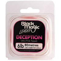 black-magic-fluorocarbono-decepction-ultra-pink-tippet-80-m
