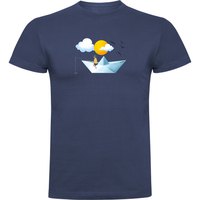 kruskis-paper-boat-kurzarmeliges-t-shirt