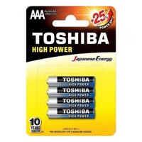 Toshiba High Power LR03 Pack AAA 碱性电池 4 单位
