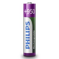 Philips R03B4A95/10 AAA 可充电电池 4 单位