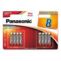 Panasonic Pro Power LR 03 Micro 碱性电池 8 单位