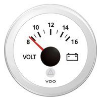 vdo-view-line-8-16v-round-voltmeter