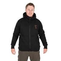fox-international-collection-sherpa-sweatshirt-mit-durchgehendem-rei-verschluss