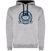 kruskis-crab-logo-tweekleurige-hoodie