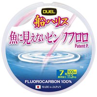 duel-fluorocarbone-fish-cannot-see-pink-100-m