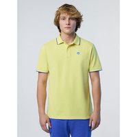 north-sails-collar-w-striped-in-contrast-polo-met-korte-mouwen